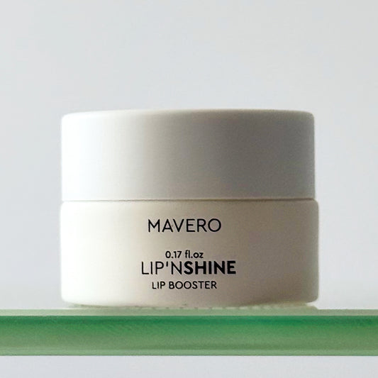 MAVERO - Lip'nshine - Lip Booster & Lip Care with Almond Oil, Shea