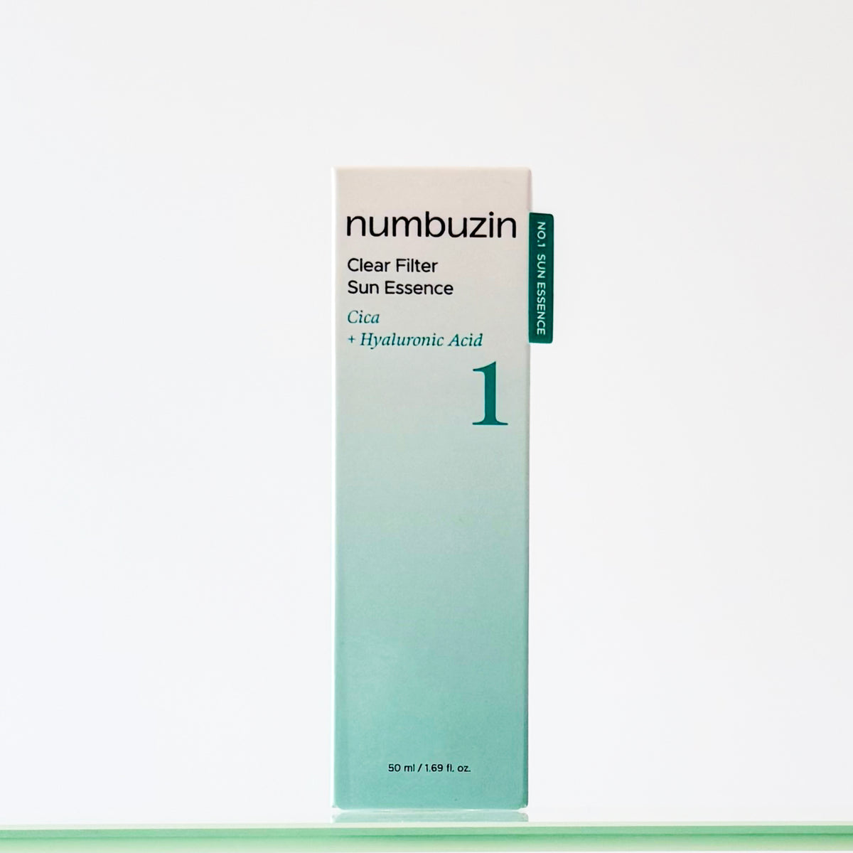 Numbuzin No.1 Clear Filter Sun Essence SPF 50+ PA++++ – Lightweight Korean Sunscreen, 50ml